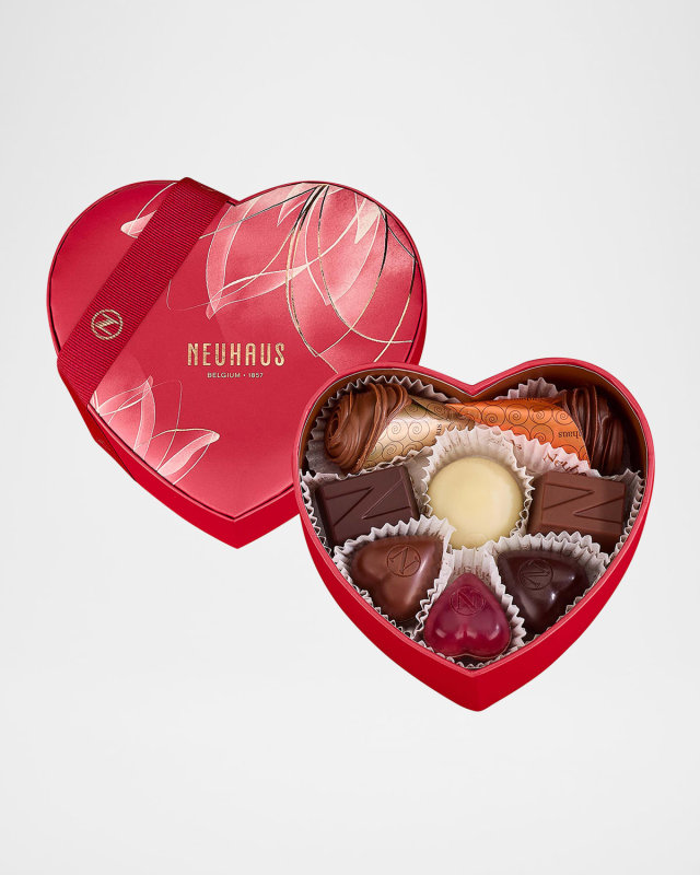 16-Piece Assorted Chocolates in a Heart Box - Valentine's Day 2025